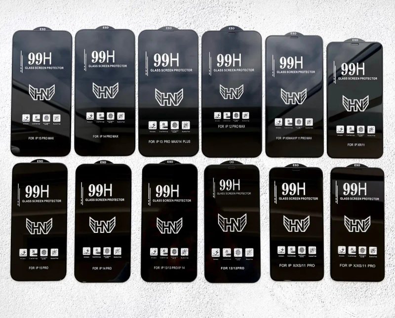 Скло 99H для iPhone 14 Pro Max / Защитное стекло Айфон 14 Про Макс — фото 8