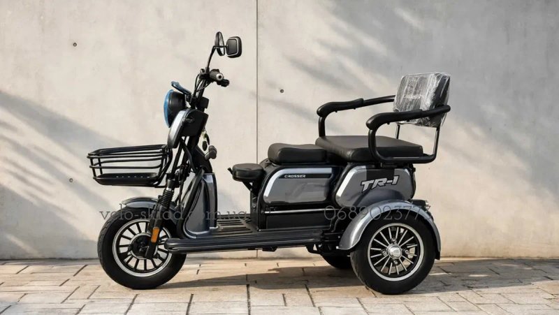 скутер Электротрайк Crosser TR-1 1500W 72V 24Ah (TR-1  LFP 1500W 76.8V 30Ah)Новые 2026 — фото 2