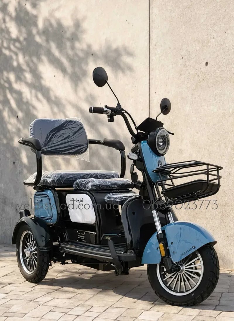 скутер Электротрайк Crosser TR-1 1500W 72V 24Ah (TR-1  LFP 1500W 76.8V 30Ah)Новые 2026 — фото 7