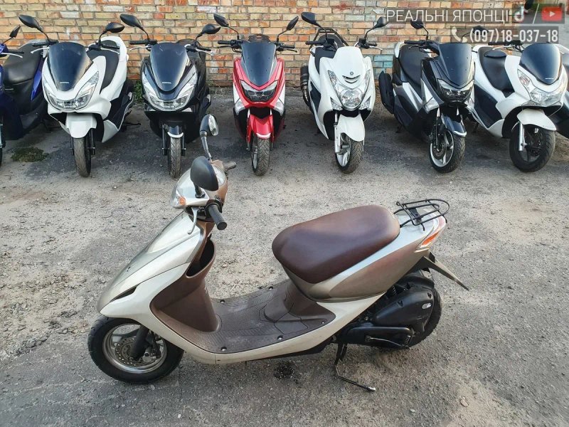 Скутер Honda Dio 18 blue купить мопед хонда дио недорого склад акція — фото 2