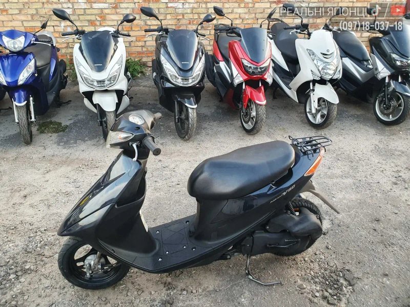 Скутер Honda Dio 18 blue купить мопед хонда дио недорого склад акція — фото 3