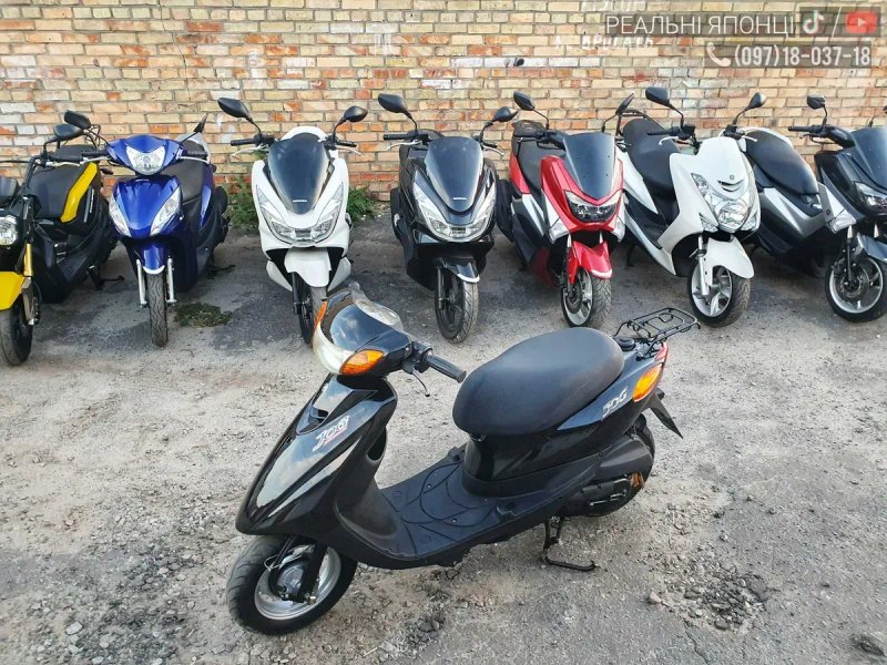 Скутер Honda Dio 18 blue купить мопед хонда дио недорого склад акція — фото 5