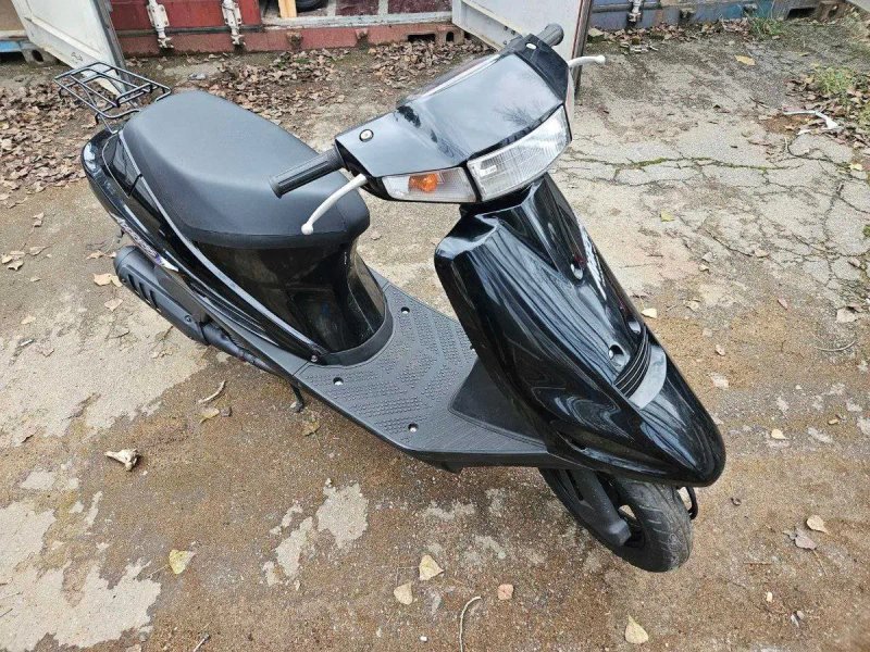 Скутер Suzuki Address 2т Black купить мопеда продаж не аренда СУЗУКИ — фото 2