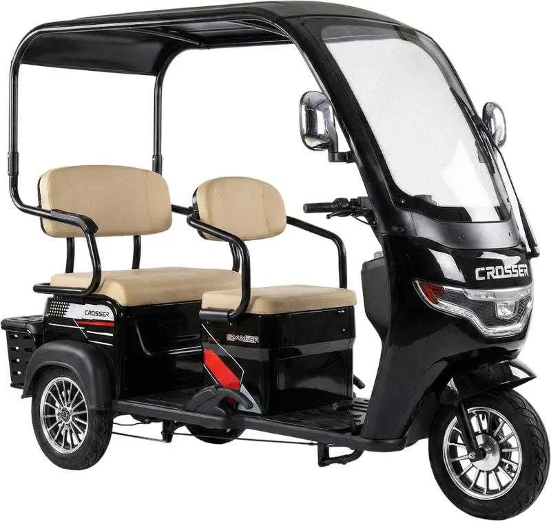скутер єлектро Електротрайк CROSSER TR-7 1000W-72V-24Ah GraFen-АКБ шини 10"(2026) — фото 3