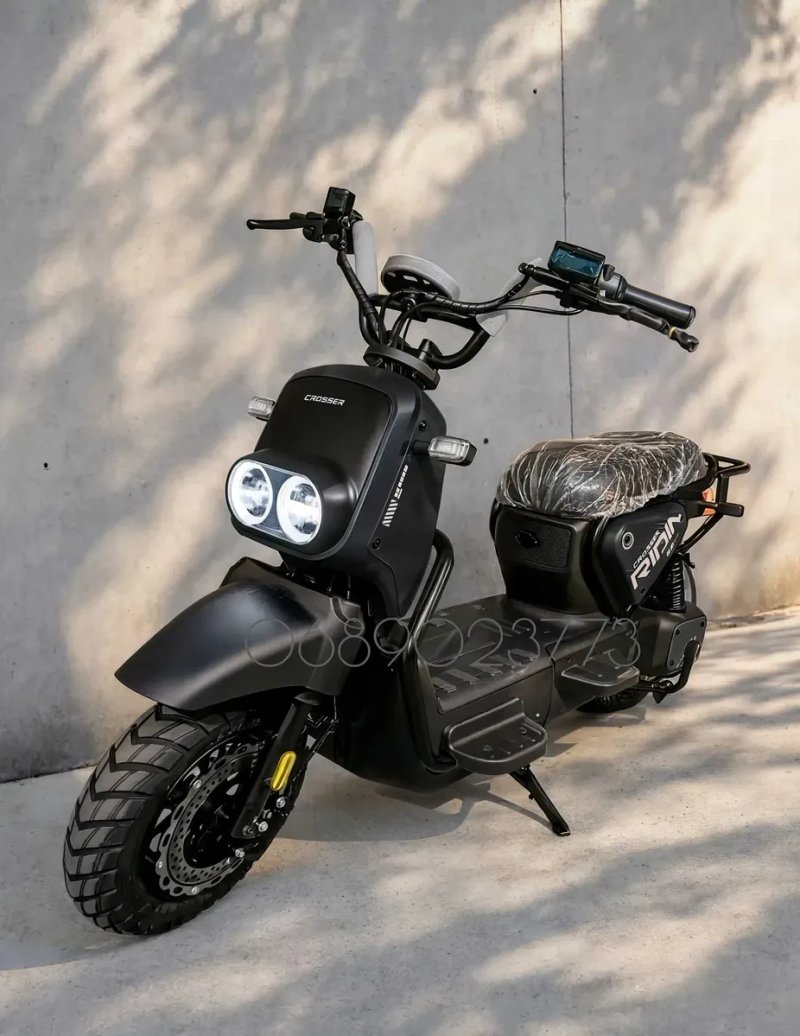 скутер Єлектро Сrоssеr CR-4 PRO 1200W 76,8V 30Ah LiFePO4/ Сrоssеr СR-4  1200w 72v 24ah. Нові 2026 — фото 4