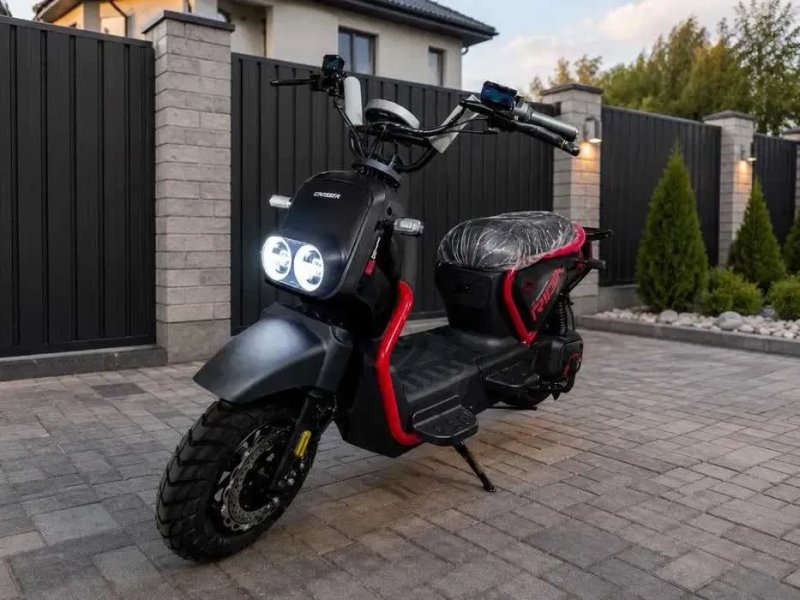 скутер Єлектро Сrоssеr CR-4 PRO 1200W 76,8V 30Ah LiFePO4/ Сrоssеr СR-4  1200w 72v 24ah. Нові 2026 — фото 5
