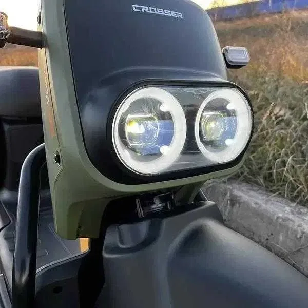 скутер Єлектро Сrоssеr CR-4 PRO 1200W 76,8V 30Ah LiFePO4/ Сrоssеr СR-4  1200w 72v 24ah. Нові 2026 — фото 7