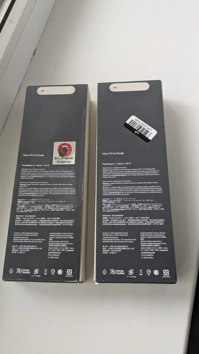 Смарт часы Google Pixel Watch 3 WiFi Matte Black  45mm — фото 2