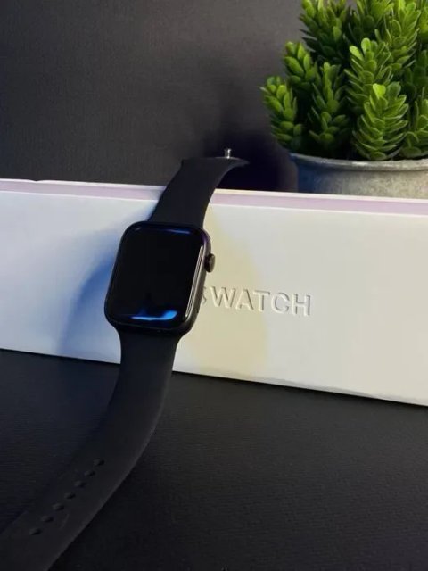 Смарт годинник Apple Watch S9 (45 мм екран ) + 3 кольори (чорний, білий, золотий)