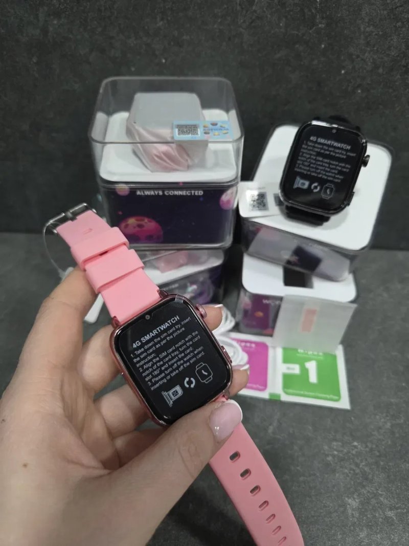 Смарт-годинник для дітей з відеодзвінком Wonlex KT34 8gb 4G, дитячий  смарт-годинник LTE/ WI-FI, GPS, водонепроникний  IP67 — фото 5