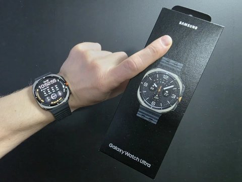 Смарт-годинник Samsung Galaxy Watch Ultra 47mm LTE Titanium Gray | Офіційний UA | Стан нових | Все працює бездоганно