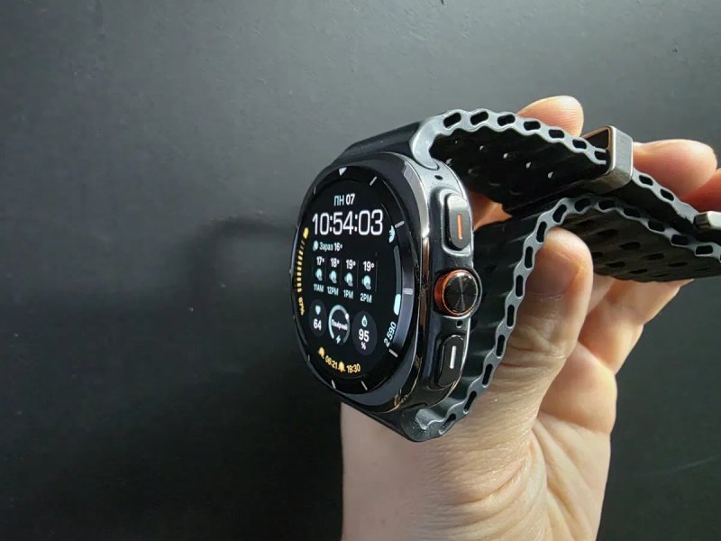 Смарт-годинник Samsung Galaxy Watch Ultra 47mm LTE Titanium Gray | Офіційний UA | Стан нових | Все працює бездоганно — фото 3
