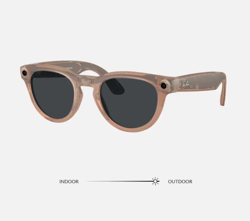 Смарт-окуляри RAY-BAN META HEADLINER - GEN 2 (Matte Peach) — фото 2
