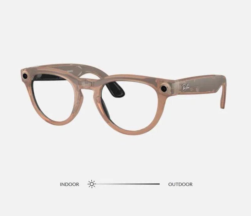 Смарт-окуляри RAY-BAN META HEADLINER - GEN 2 (Matte Peach) — фото 3