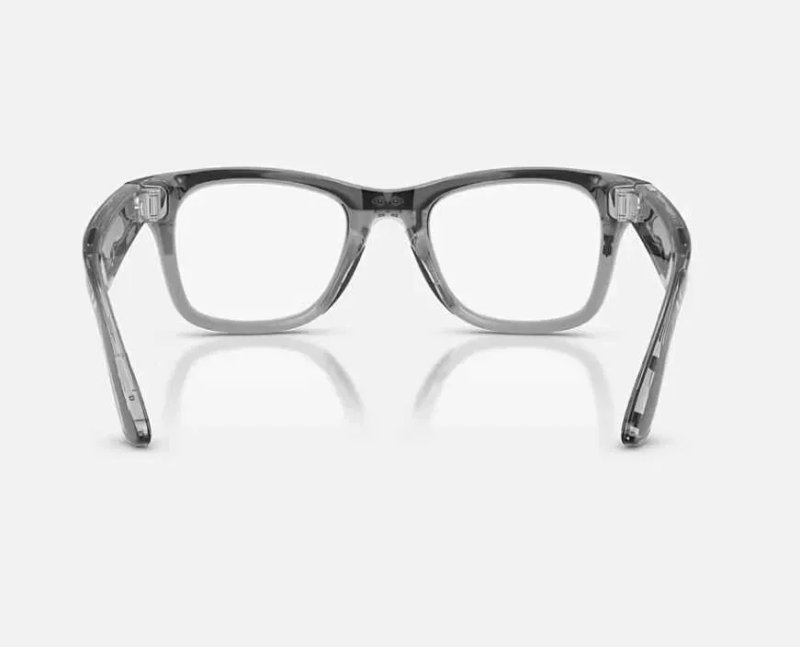 Смарт-окуляри RAY-BAN META WAYFARER - GEN 2 (Shiny Transparent Grey - Transitions Sapphire) — фото 5