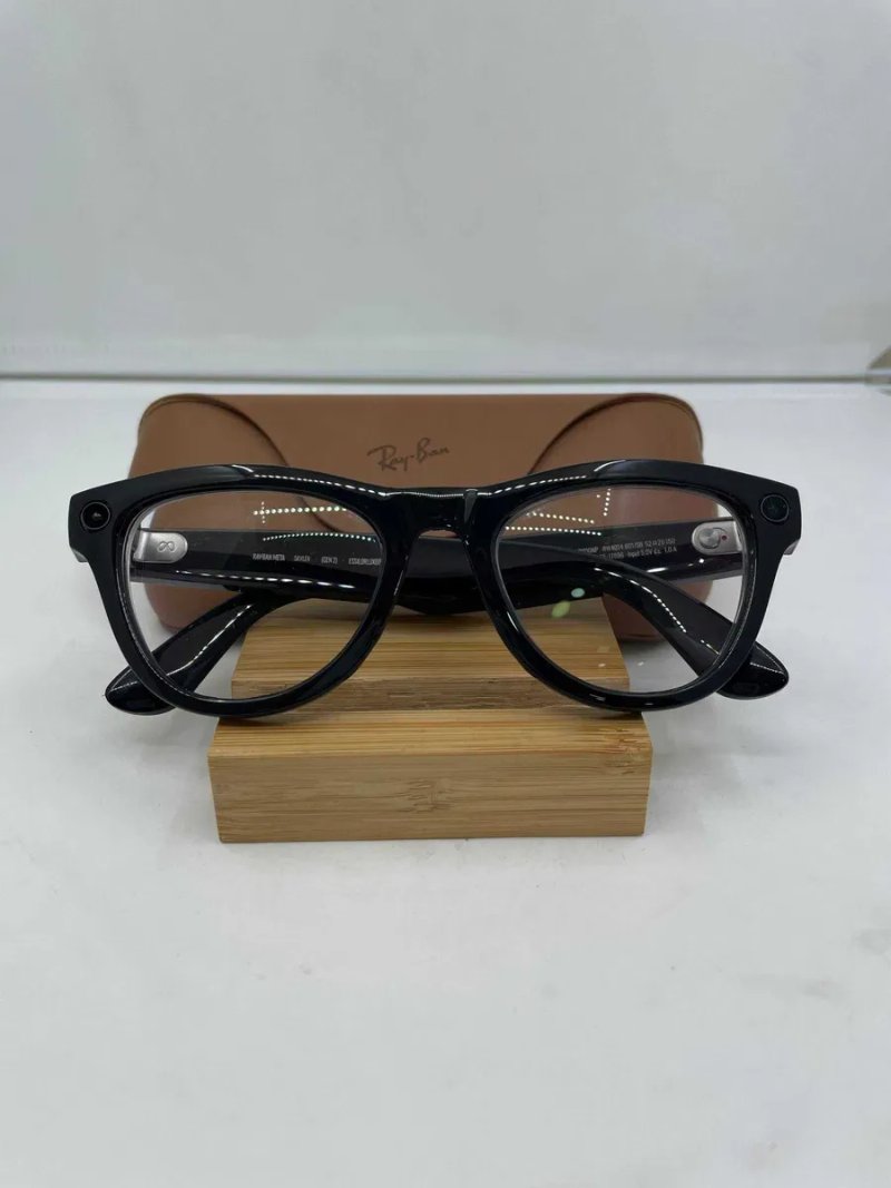 Смарт окуляри Ray-Ban Skyler Gen 2 Black Frame Clear size M ГАРАНТІЯ 6 місяців МАГАЗИН — фото 2