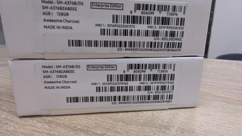 Смартфон Samsung Galaxy A37 5G 6/128GB Charcoal Нові! Магазин! Гарантія! — фото 3