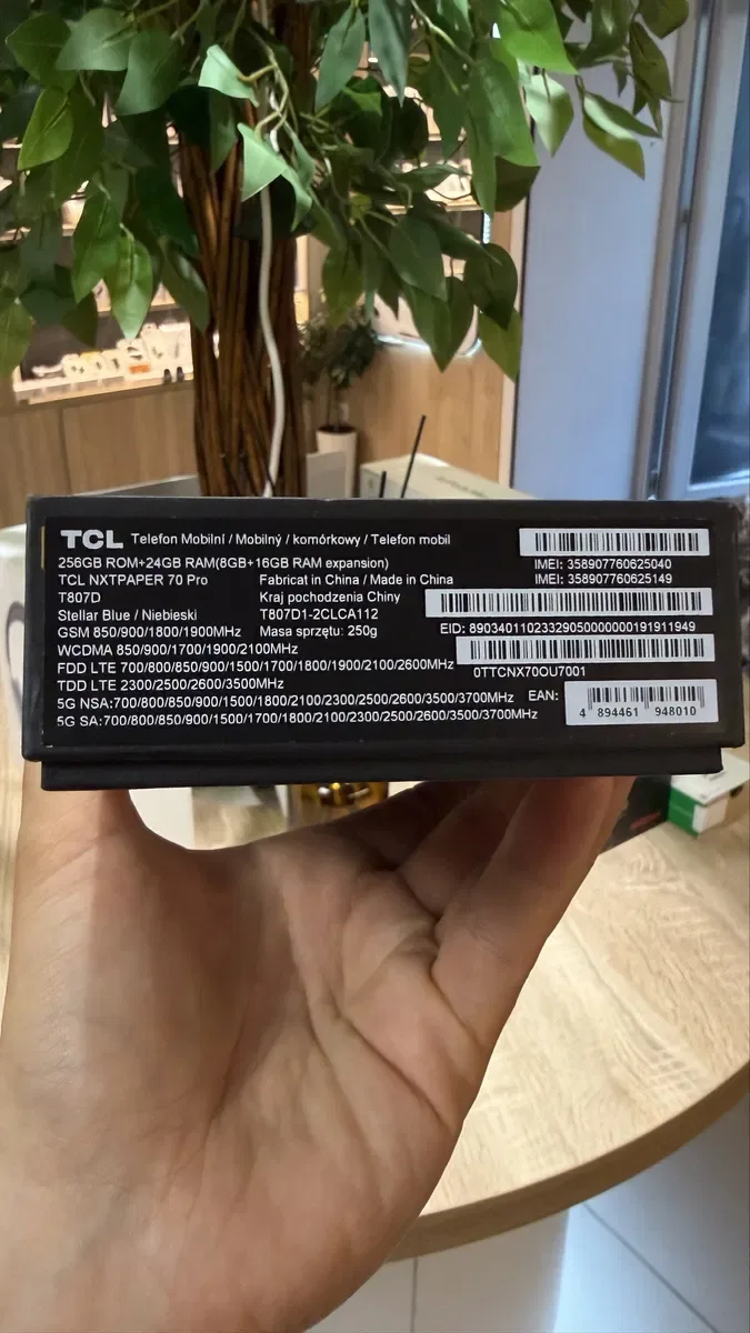 Смартфон TCL NxtPaper 70 Pro 8/256GB Stellar Blue — фото 3
