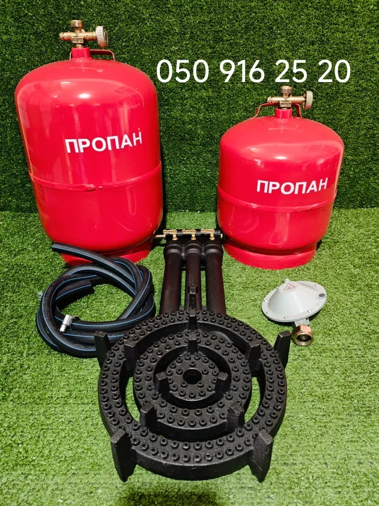 Соберём газовый комплект газовый баллон газовая плитка — фото 3