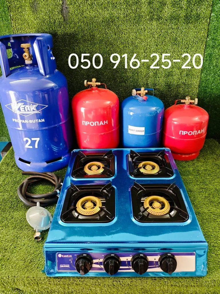 Соберём газовый комплект газовый баллон газовая плитка — фото 5