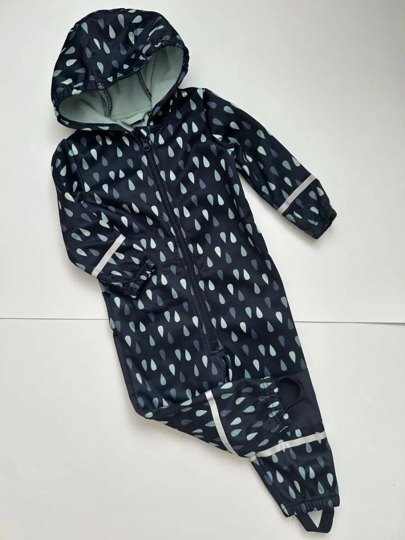 Софтшел 86/92 98/104 110/116 Lupilu Kuniboo Softshell комбинезон цельный комбінезон дождевик водоотталкивающий — фото 2