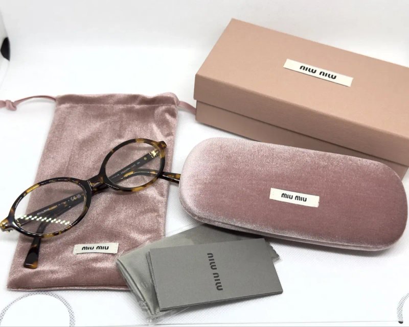 Солнцезащитные очки Miu Miu MU 04ZS VAU08N 50 (оригинал, новые) — фото 4