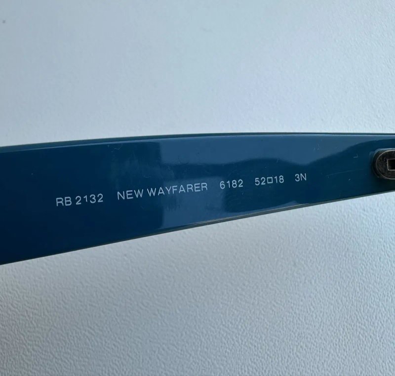 Сонцезахисні окуляри Ray-Ban RB 2132 New Wayfarer 6182 — фото 4
