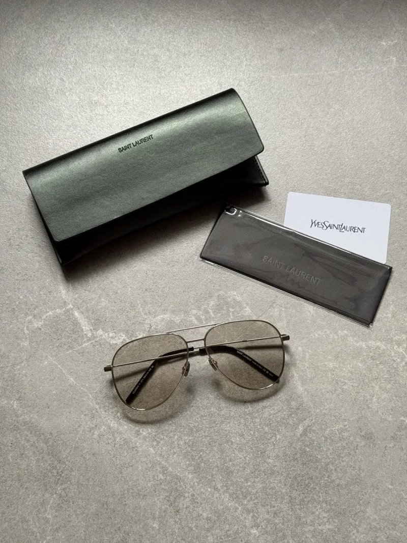 Сонцезахисні окуляри Saint Laurent classic 11 071 авіатор солнцезащитные очки авиатор сен лоран — фото 6