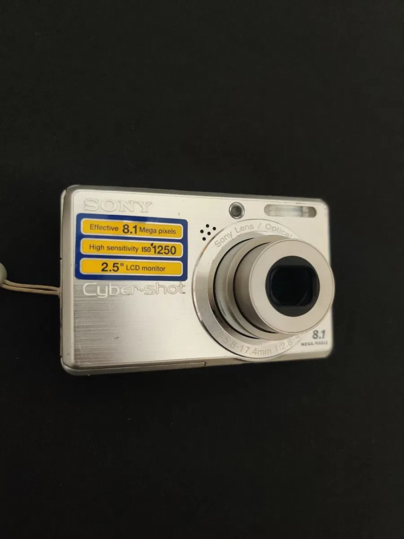 Sony Cyber-shot DSC-S780 Aluminum Вінтажна Мильниця фотоапарат фотокамера — фото 2