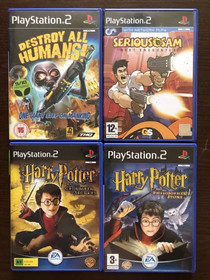Sony PlayStation 2: God of War, KillZone Tekken Contra The Thing Harry Potter, Persona Punisher BloodRayne Godzila Mafia Need for Speed Most Wanted — фото 2