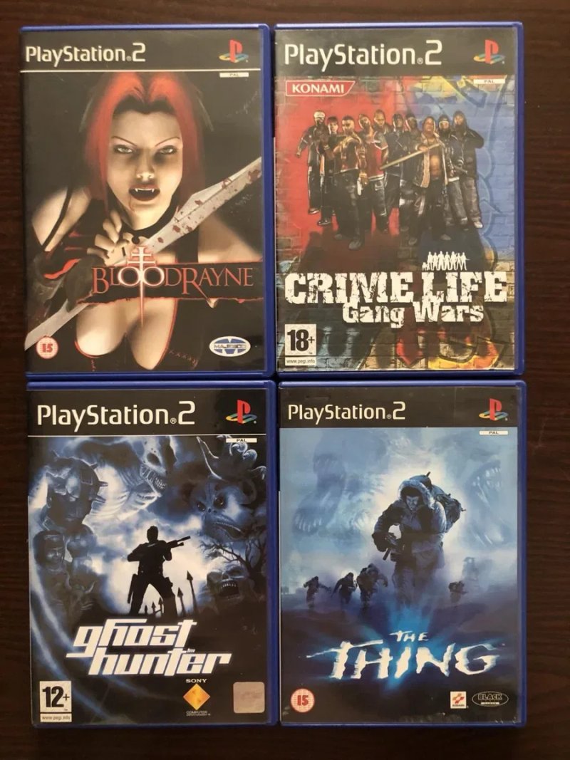 Sony PlayStation 2: God of War, KillZone Tekken Contra The Thing Harry Potter, Persona Punisher BloodRayne Godzila Mafia Need for Speed Most Wanted — фото 5