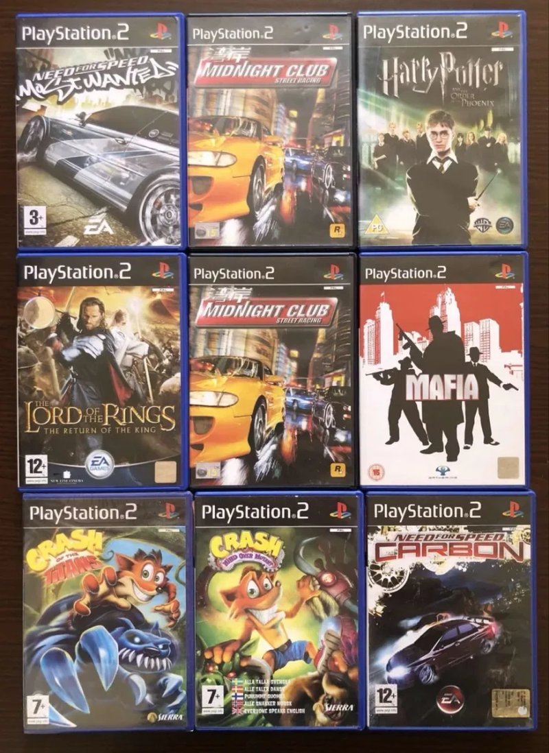 Sony PlayStation 2: God of War, KillZone Tekken Contra The Thing Harry Potter, Persona Punisher BloodRayne Godzila Mafia Need for Speed Most Wanted — фото 7