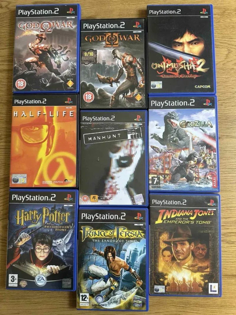 Sony PlayStation 2: God of War, Manhunt, GTA San Andreas Vice City, Liberty City, Max Payne Need fof Speed Crash — фото 2