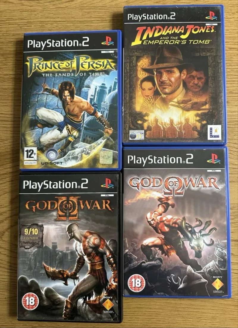 Sony PlayStation 2: God of War, Manhunt, GTA San Andreas Vice City, Liberty City, Max Payne Need fof Speed Crash — фото 3