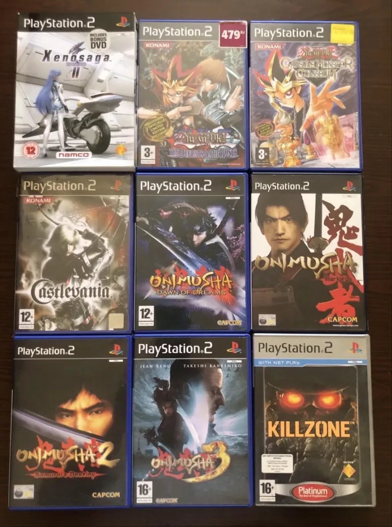 Sony PlayStation 2: Silent Hill Каратель Evil Dead Alone in the Dark Syberia BloodRayne Manhunt Cold Fear Xenosaga Castlevania KillZone, God of War — фото 2