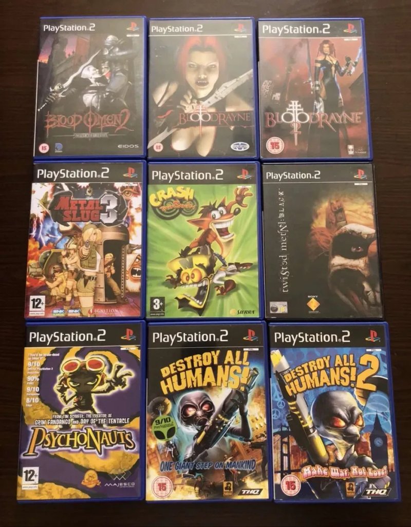 Sony PlayStation 2: Silent Hill Каратель Evil Dead Alone in the Dark Syberia BloodRayne Manhunt Cold Fear Xenosaga Castlevania KillZone, God of War — фото 6