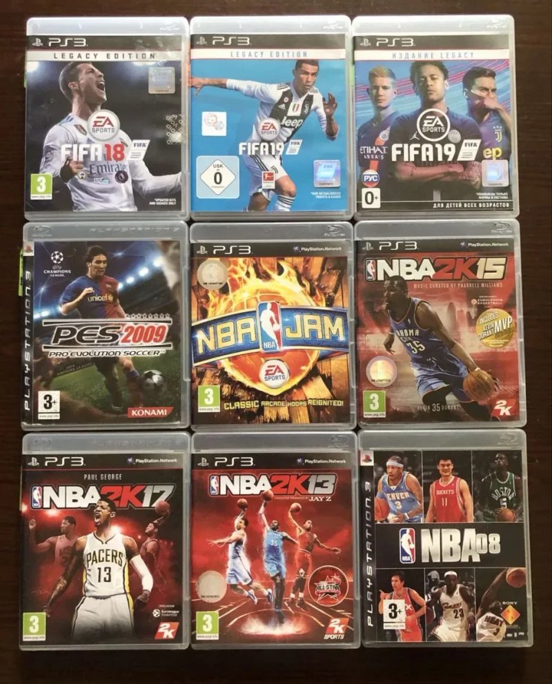 Sony PlayStation 3: FIFA 19, PES 2018, GTA San Andreas, Tekken, Mortal Kombat, NBA JAM, GranTurismo, Need for Speed, Blades of Time, MotorStorm — фото 5
