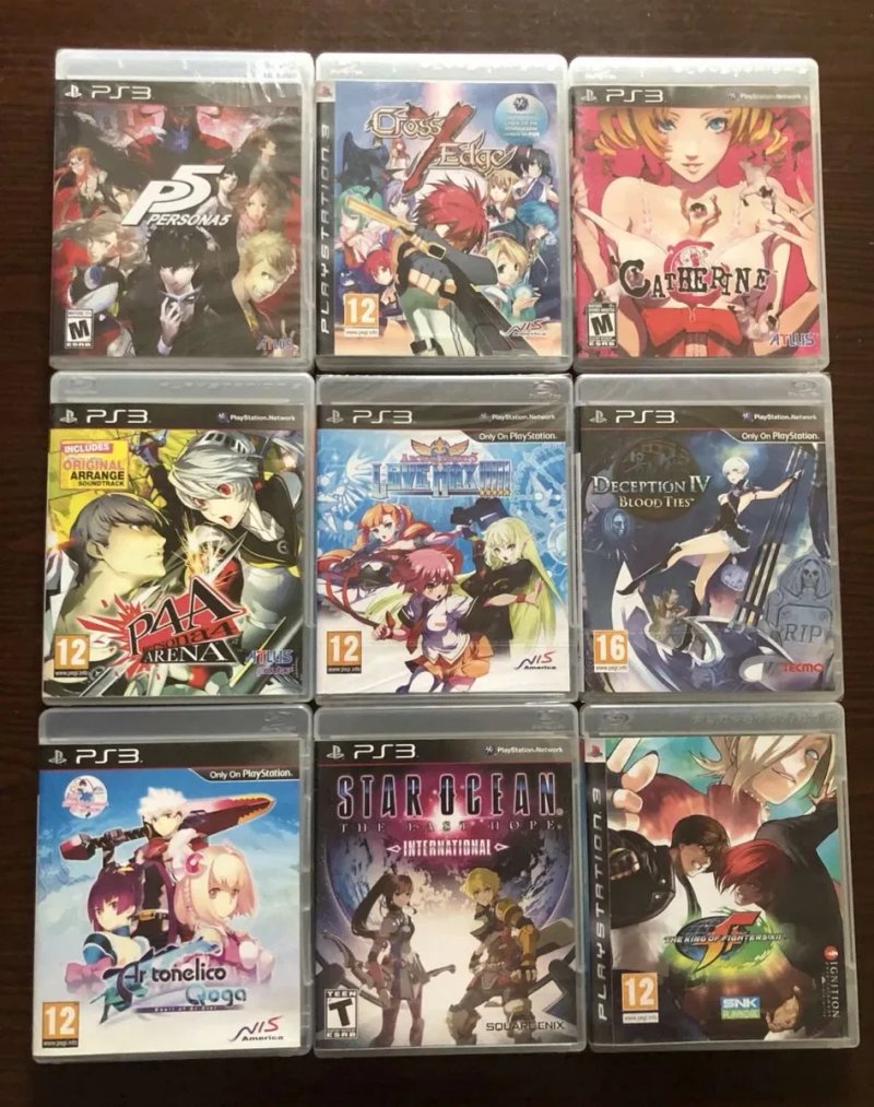 Sony PlayStation 3: Mortal Kombat, Tekken Persona Folklore Kkller is Dead, UFC Valkiria Fight Night Champion, Asuras Wrath Catherine Soul Calibur — фото 5