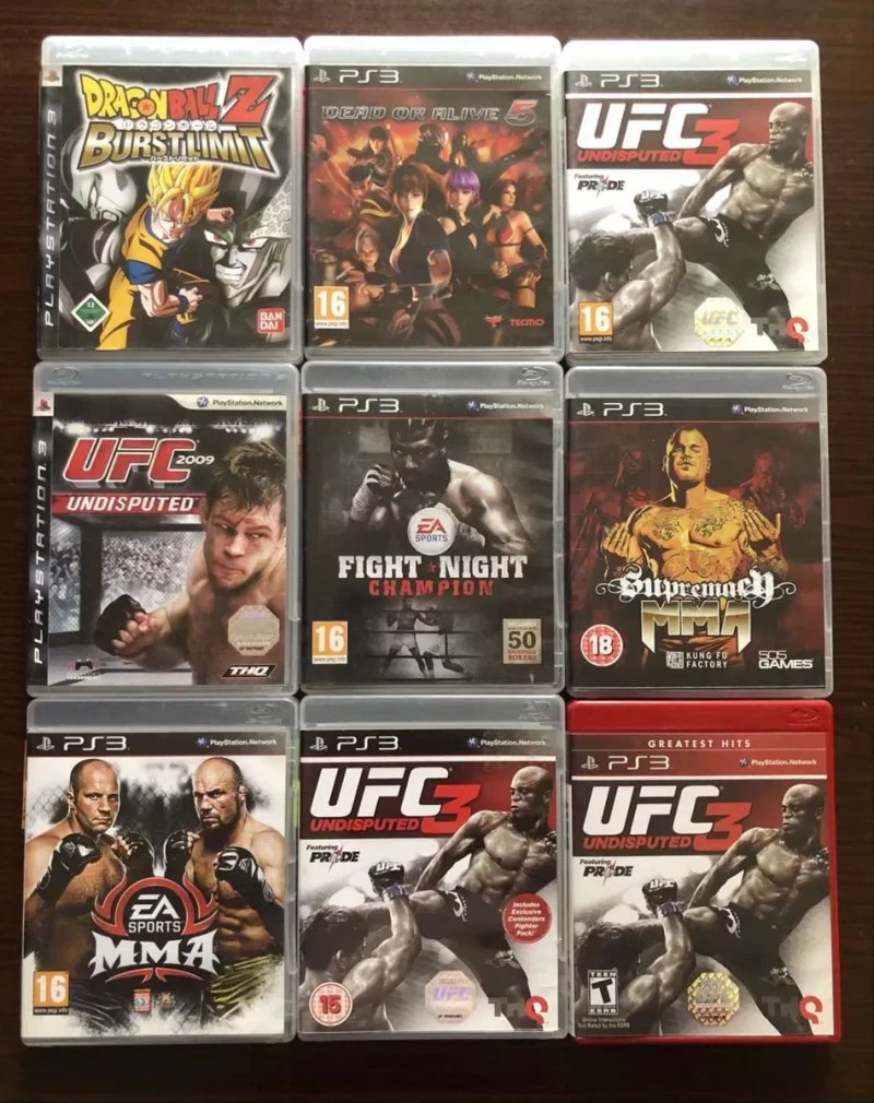 Sony PlayStation 3: Mortal Kombat, Tekken Persona Folklore Kkller is Dead, UFC Valkiria Fight Night Champion, Asuras Wrath Catherine Soul Calibur — фото 6
