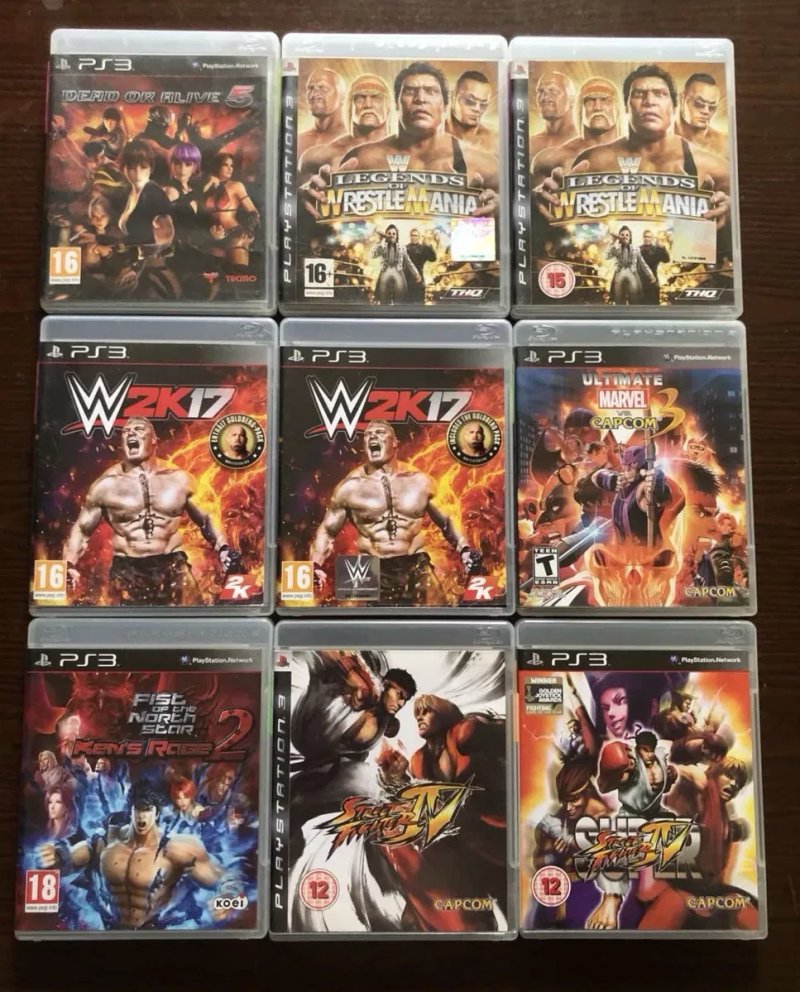 Sony PlayStation 3: Mortal Kombat, Tekken Persona Folklore Kkller is Dead, UFC Valkiria Fight Night Champion, Asuras Wrath Catherine Soul Calibur — фото 7
