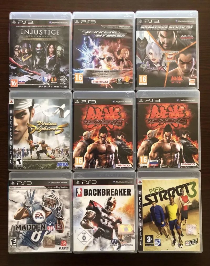 Sony PlayStation 3: Mortal Kombat, Tekken Persona Folklore Kkller is Dead, UFC Valkiria Fight Night Champion, Asuras Wrath Catherine Soul Calibur — фото 8