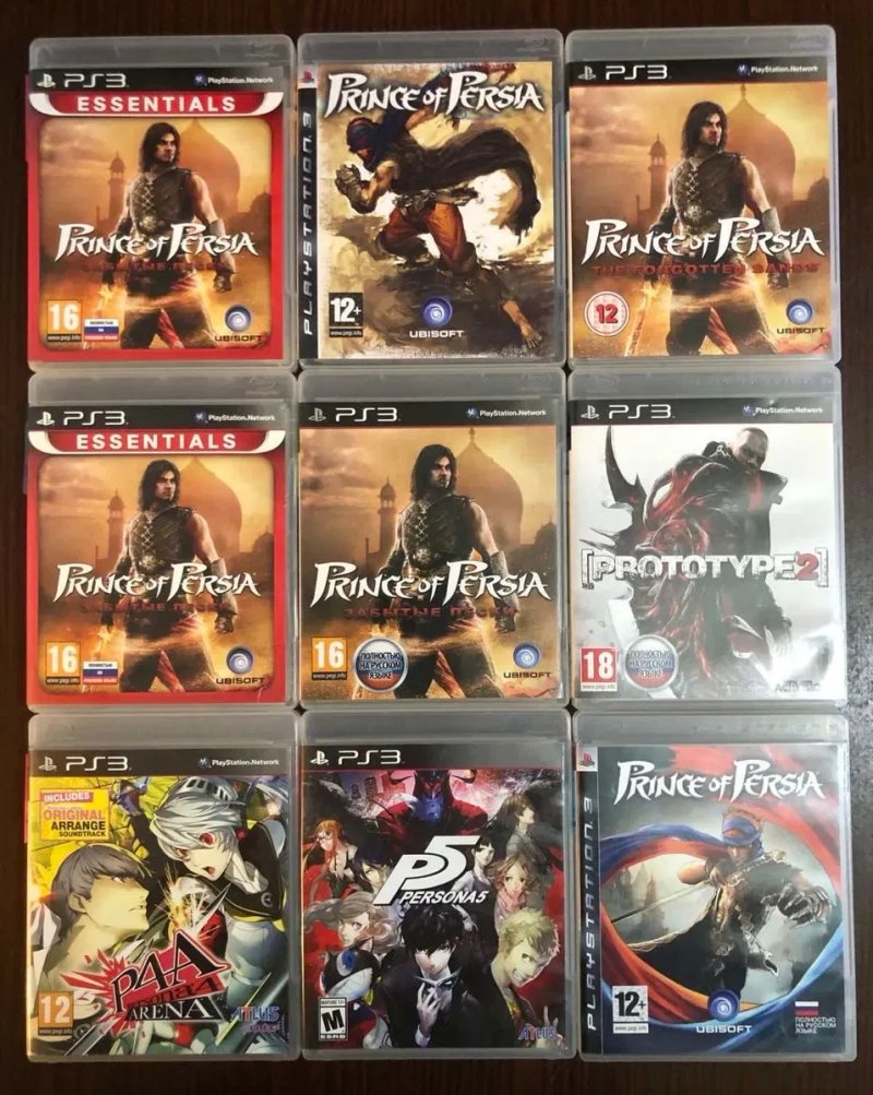 Sony PlayStation 3: Orange Box, Одни из Нас, PES 2018, Resident Evil X-Men Origins Wolverine, Persona Amazing Spider-Man, Silent Hill Downpour — фото 2