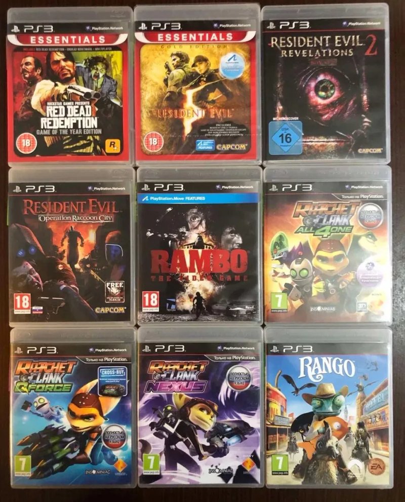Sony PlayStation 3: Orange Box, Одни из Нас, PES 2018, Resident Evil X-Men Origins Wolverine, Persona Amazing Spider-Man, Silent Hill Downpour — фото 5