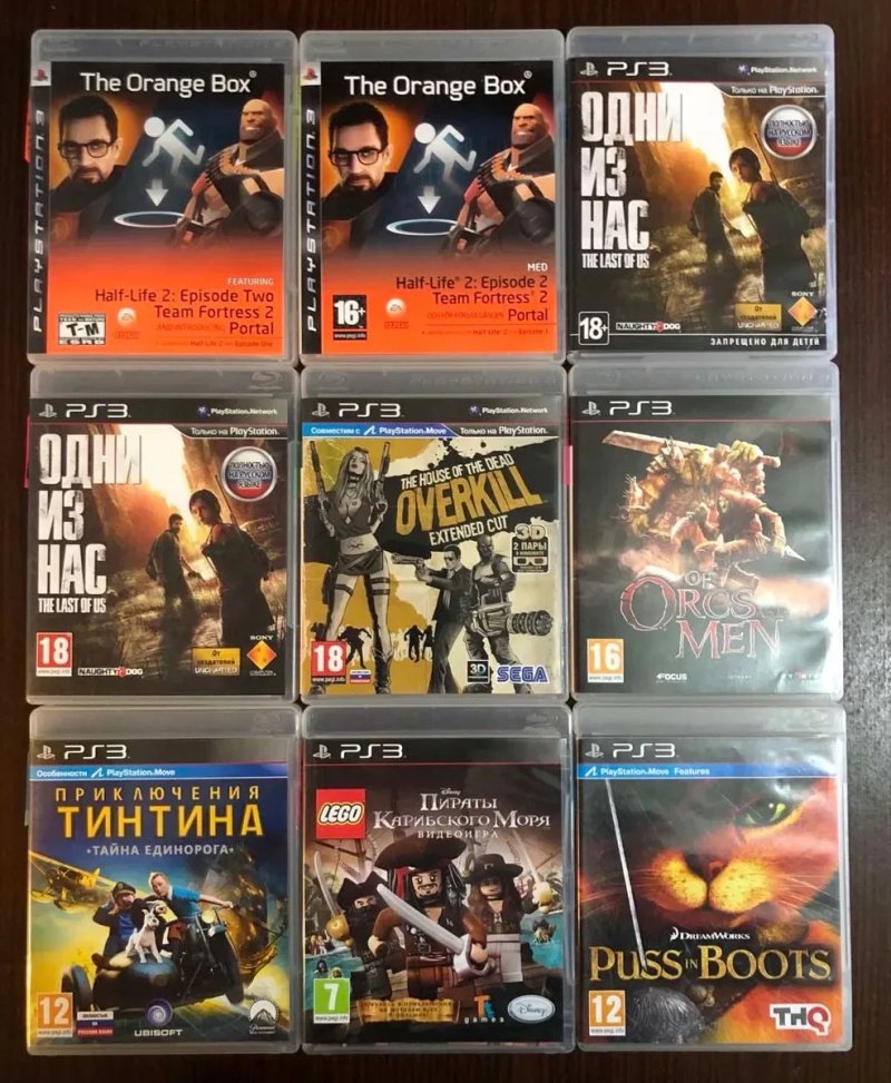 Sony PlayStation 3: Orange Box, Одни из Нас, PES 2018, Resident Evil X-Men Origins Wolverine, Persona Amazing Spider-Man, Silent Hill Downpour — фото 7