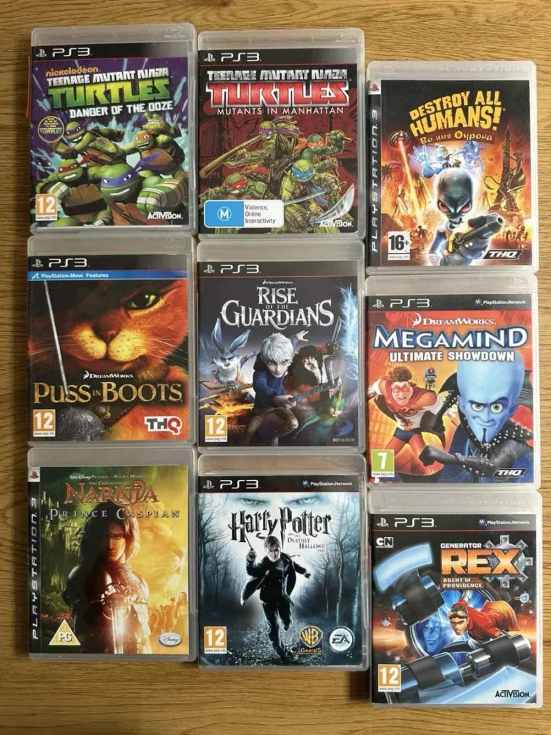 Sony PlayStation 3: Ratchet & Clank, Sly Cooper, Jak and Daxter Harry Potter Turtles Disney История Игрушек Большой Побег, Katamari Forever Bolt — фото 4
