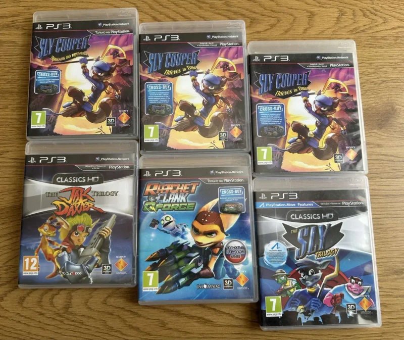 Sony PlayStation 3: Ratchet & Clank, Sly Cooper, Jak and Daxter Harry Potter Turtles Disney История Игрушек Большой Побег, Katamari Forever Bolt — фото 5