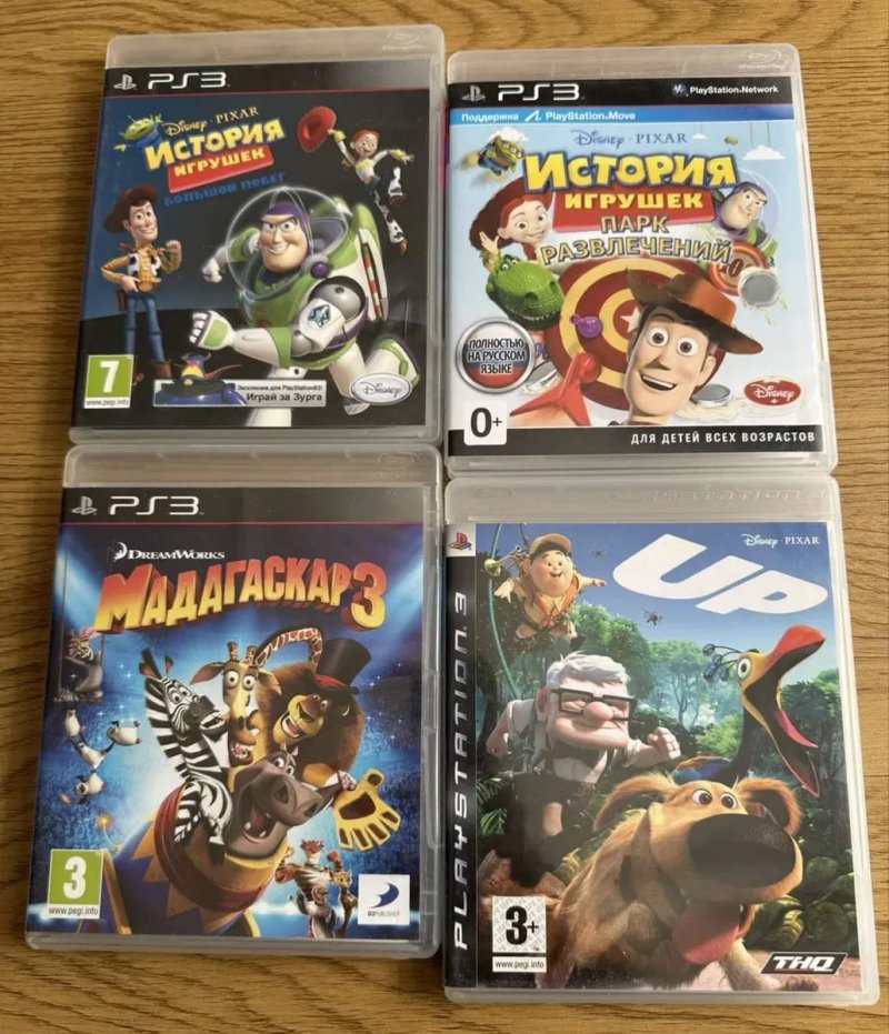 Sony PlayStation 3: Ratchet & Clank, Sly Cooper, Jak and Daxter Harry Potter Turtles Disney История Игрушек Большой Побег, Katamari Forever Bolt — фото 8