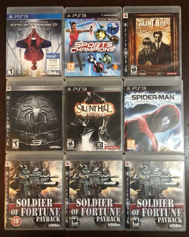 Sony PlayStation 3: Silent Hill Downpour, Homecoming Spider Man Edge of Time, Shattered Dimensions, Siren Blood Curse, Saboteur Red Alert 3 Sly Cooper — фото 2