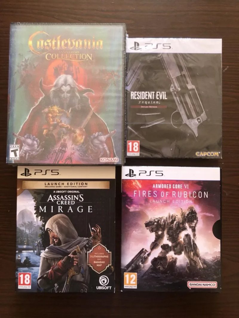 Sony PlayStation 4/5: Cyberpunk 2077 The Evil Within Armored Core Castlevania Yakuza Resident Evil Mafia Persona Assassins Creed Одиссея Omega Edition — фото 2