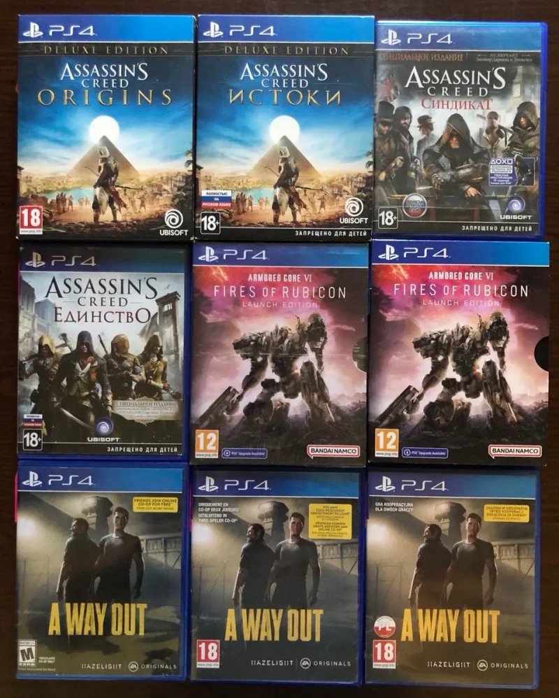 Sony PlayStation 4: Assassins Creed Изгой, Вальгала, Синдикат, Единство, Истоки, Одиссея Baldurs Gate, Blasphemous, Biohazard RE, Bloodborne GOTY — фото 3